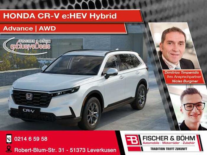 Honda CR-V 2.0 e:HEV Hybrid Advance AWD