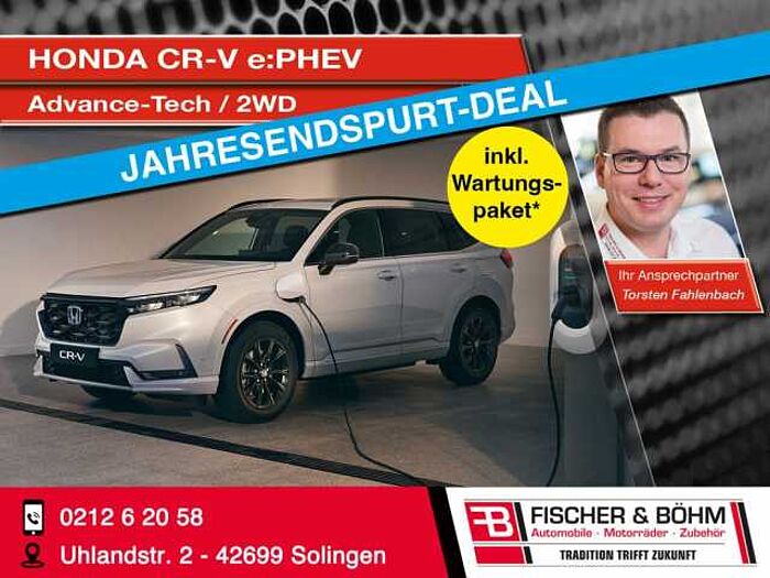 Honda CR-V e: PHEV Plug-in-Hybrid Advance Tech 2WD