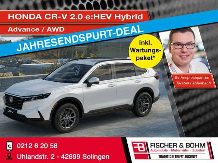 Honda CR-V 2.0 e: HEV Hybrid Advance - AWD