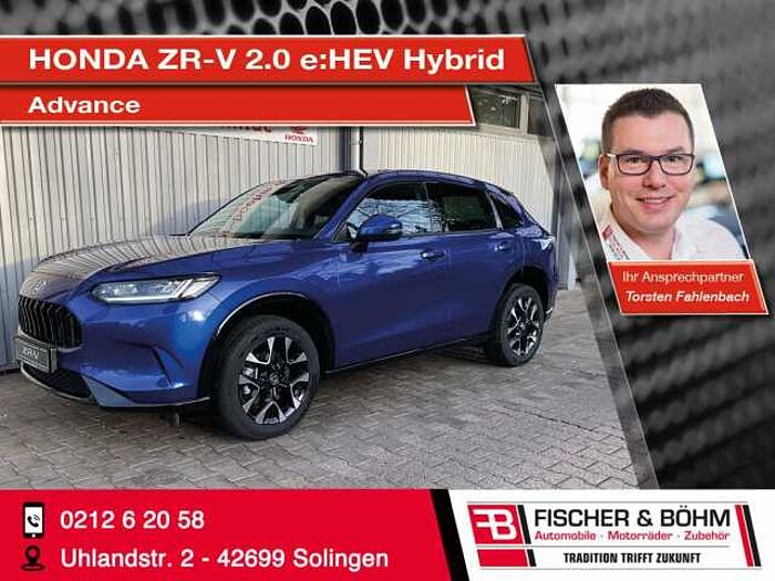 Honda ZR-V 2.0 e: HEV Hybrid Advance