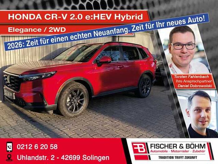 Honda CR-V 2.0 e:HEV Hybrid Elegance 2WD