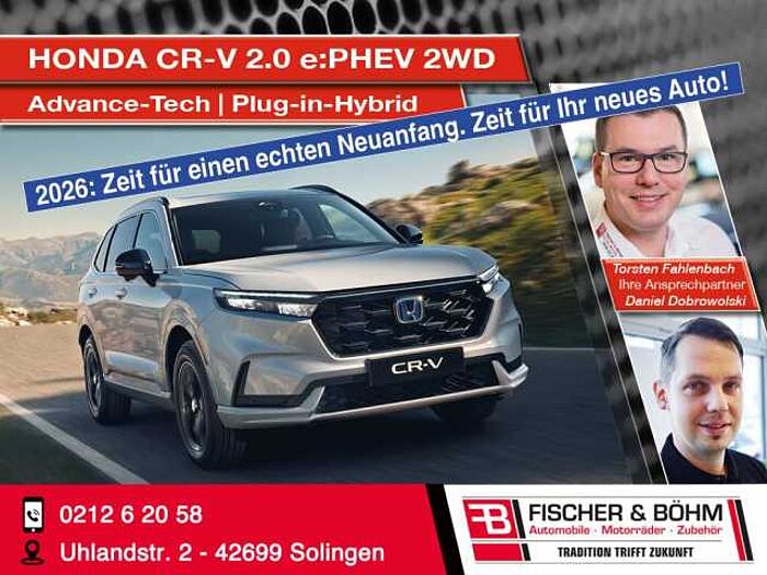 Honda CR-V e: PHEV Plug-in-Hybrid Advance Tech 2WD