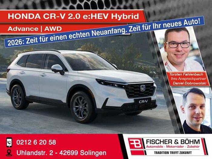 Honda CR-V 2.0 e: HEV Hybrid Advance - AWD