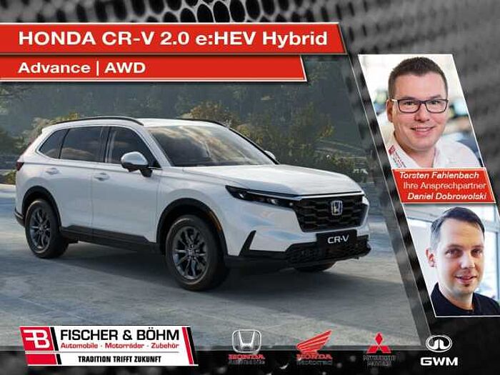 Honda CR-V 2.0 e: HEV Hybrid Advance - AWD