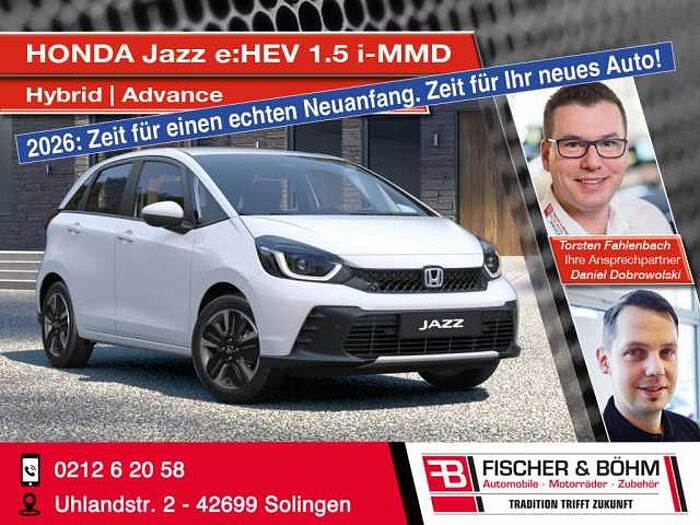 Honda Jazz e:HEV 1.5 i-MMD Hybrid Advance