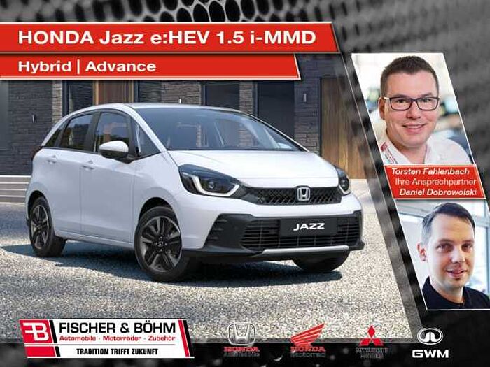 Honda Jazz e:HEV 1.5 i-MMD Hybrid Advance