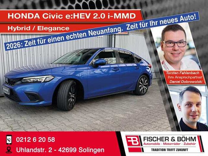 Honda Civic e:HEV 2.0 i-MMD Hybrid Elegance