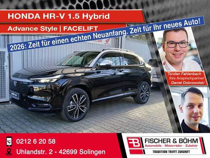 Honda HR-V Hybrid 1.5 Advance Style -Facelift- 2025