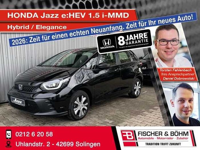 Honda Jazz e: HEV 1.5 i-MMD Hybrid Elegance