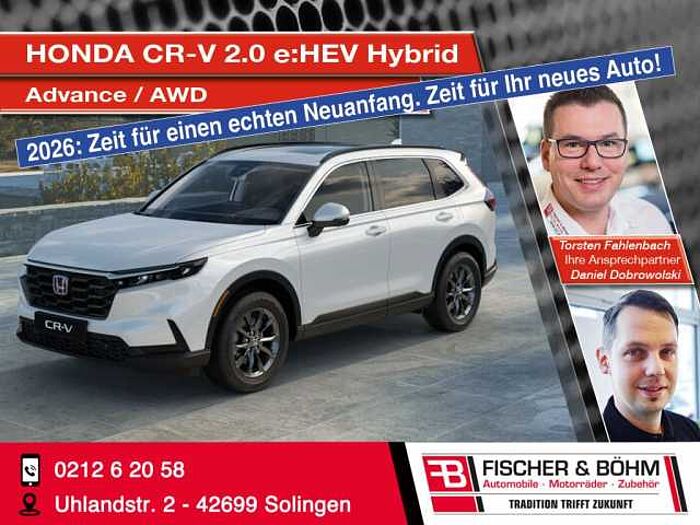 Honda CR-V 2.0 e:HEV Hybrid Advance AWD