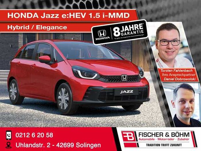 Honda Jazz e:HEV 1.5 i-MMD Hybrid Elegance