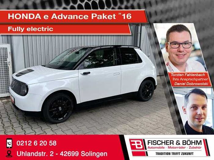 Honda e Advance-Paket '16 - Fully electric