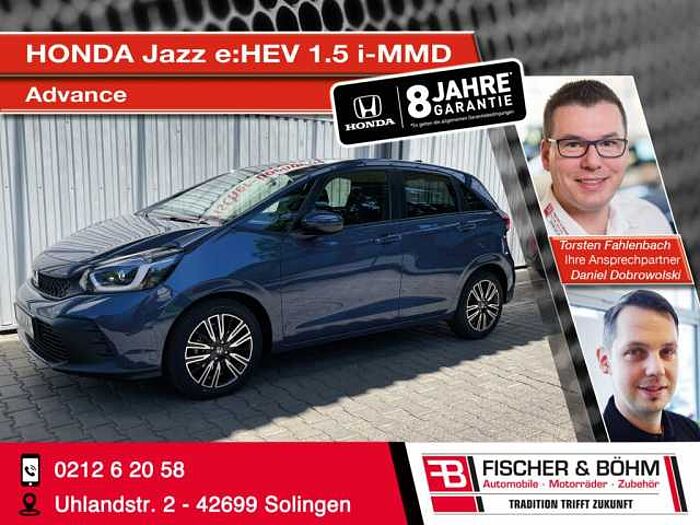 Honda Jazz e:HEV 1.5 i-MMD Hybrid Advance