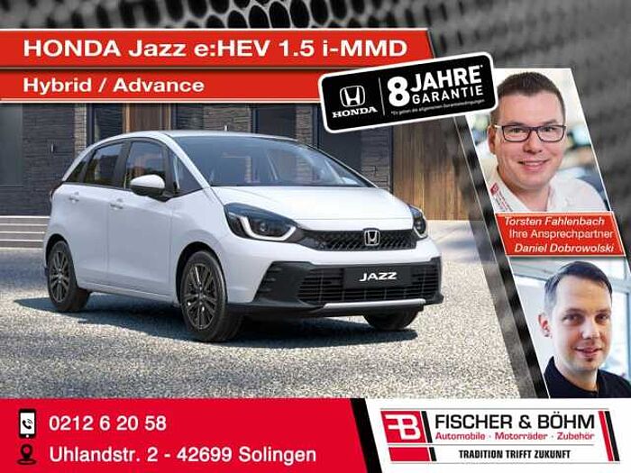 Honda Jazz e:HEV 1.5 i-MMD Hybrid Advance