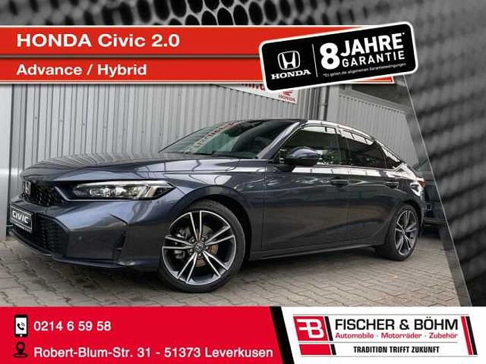 Honda Civic 2.0 e: HEV Hybrid Advance