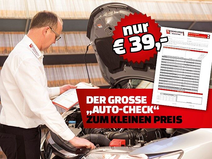 Der große Auto-Check bei Fischer & Böhm Auto-Check bei Fischer und Boehm